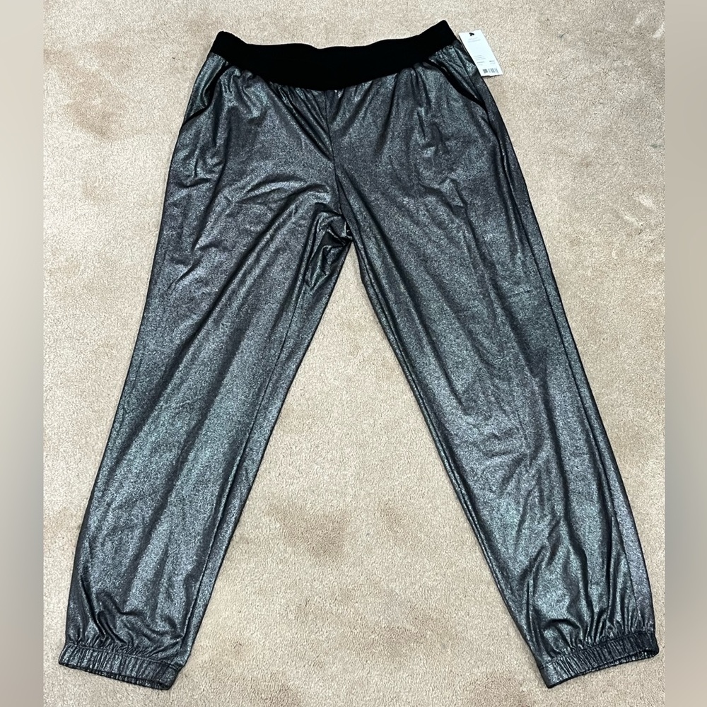 Silver Sparkly Pant